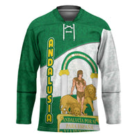 Andalusia Flag Hockey Jersey Autonomous Community of Spain - Wonder Print Shop