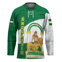 Andalusia Flag Hockey Jersey Autonomous Community of Spain - Wonder Print Shop