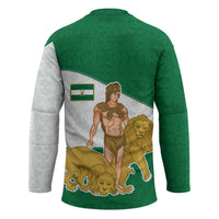 Andalusia Flag Hockey Jersey Autonomous Community of Spain - Wonder Print Shop