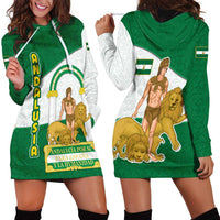 Andalusia Flag Hoodie Dress Autonomous Community of Spain - Wonder Print Shop