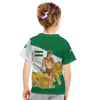 Andalusia Flag Kid T Shirt Autonomous Community of Spain - Wonder Print Shop