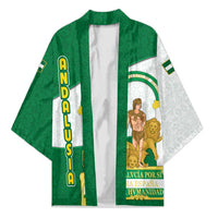 Andalusia Flag Kimono Autonomous Community of Spain - Wonder Print Shop