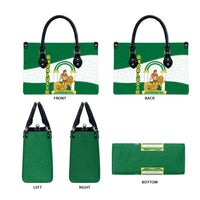 Andalusia Flag Leather Bag Autonomous Community of Spain - Wonder Print Shop