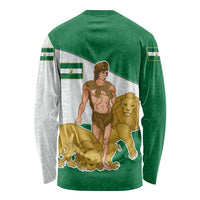 Andalusia Flag Long Sleeve Shirt Autonomous Community of Spain - Wonder Print Shop