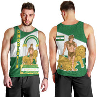 Andalusia Flag Men Tank Top Autonomous Community of Spain - Wonder Print Shop