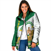 Andalusia Flag Padded Jacket Autonomous Community of Spain - Wonder Print Shop