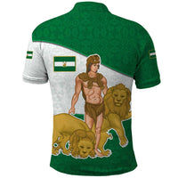Andalusia Flag Polo Shirt Autonomous Community of Spain - Wonder Print Shop
