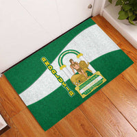 Andalusia Flag Rubber Doormat Autonomous Community of Spain - Wonder Print Shop