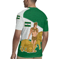Andalusia Flag Rugby Jersey Autonomous Community of Spain - Wonder Print Shop