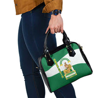 Andalusia Flag Shoulder Handbag Autonomous Community of Spain - Wonder Print Shop
