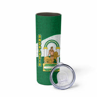 Andalusia Flag Skinny Tumbler Autonomous Community of Spain - Wonder Print Shop