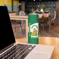 Andalusia Flag Skinny Tumbler Autonomous Community of Spain - Wonder Print Shop