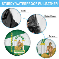 Andalusia Flag Spare Tire Cover Autonomous Community of Spain - Wonder Print Shop