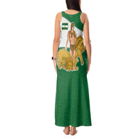 Andalusia Flag Tank Maxi Dress Autonomous Community of Spain - Wonder Print Shop