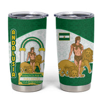 Andalusia Flag Tumbler Cup Autonomous Community of Spain - Wonder Print Shop