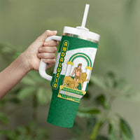 Andalusia Flag Tumbler With Handle Autonomous Community of Spain - Wonder Print Shop