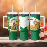 Andalusia Flag Tumbler With Handle Autonomous Community of Spain - Wonder Print Shop