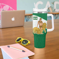 Andalusia Flag Tumbler With Handle Autonomous Community of Spain - Wonder Print Shop