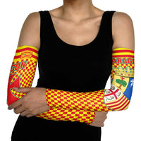 Aragon Flag Arm Sleeves Autonomous Community of Spain - Wonder Print Shop