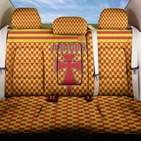 Aragon Flag Back Car Seat Cover Autonomous Community of Spain - Wonder Print Shop