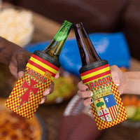 Aragon Flag 4 in 1 Can Cooler Tumbler Autonomous Community of Spain - Wonder Print Shop