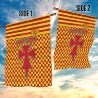 Aragon Flag Garden Flag Autonomous Community of Spain - Wonder Print Shop