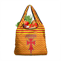 Aragon Flag Grocery Bag Autonomous Community of Spain - Wonder Print Shop