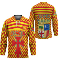 Aragon Flag Hockey Jersey Autonomous Community of Spain - Wonder Print Shop