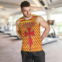Aragon Flag Men Tank Top Autonomous Community of Spain - Wonder Print Shop