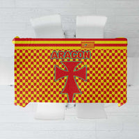 Aragon Flag Tablecloth Autonomous Community of Spain - Wonder Print Shop