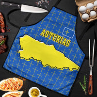 Asturias Flag Apron Autonomous Community of Spain - Wonder Print Shop