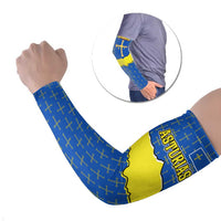 Asturias Flag Arm Sleeves Autonomous Community of Spain - Wonder Print Shop