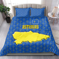 Asturias Flag Bedding Set Autonomous Community of Spain - Wonder Print Shop