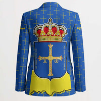 Asturias Flag Blazer Autonomous Community of Spain - Wonder Print Shop