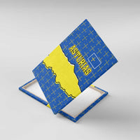 Asturias Flag Canvas Wall Art Autonomous Community of Spain - Wonder Print Shop