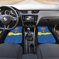 Asturias Flag Car Mats Autonomous Community of Spain - Wonder Print Shop