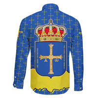 Asturias Flag Family Matching Puletasi and Hawaiian Shirt Autonomous Community of Spain - Wonder Print Shop