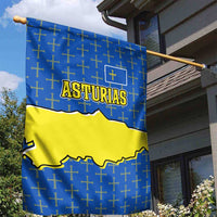 Asturias Flag Garden Flag Autonomous Community of Spain - Wonder Print Shop