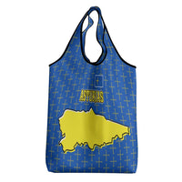 Asturias Flag Grocery Bag Autonomous Community of Spain - Wonder Print Shop
