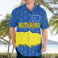 Asturias Flag Hawaiian Shirt Autonomous Community of Spain - Wonder Print Shop