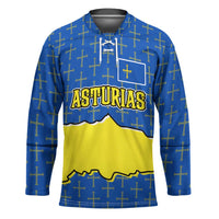 Asturias Flag Hockey Jersey Autonomous Community of Spain - Wonder Print Shop