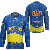 Asturias Flag Hockey Jersey Autonomous Community of Spain - Wonder Print Shop
