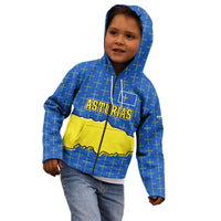 Asturias Flag Kid Hoodie Autonomous Community of Spain - Wonder Print Shop
