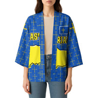 Asturias Flag Kimono Autonomous Community of Spain - Wonder Print Shop