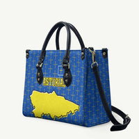 Asturias Flag Leather Bag Autonomous Community of Spain - Wonder Print Shop