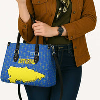 Asturias Flag Leather Bag Autonomous Community of Spain - Wonder Print Shop