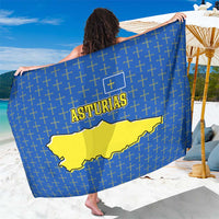 Asturias Flag Sarong Autonomous Community of Spain - Wonder Print Shop