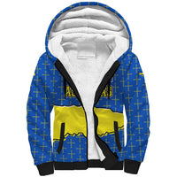 Asturias Flag Sherpa Hoodie Autonomous Community of Spain - Wonder Print Shop