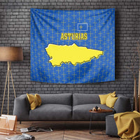 Asturias Flag Tapestry Autonomous Community of Spain - Wonder Print Shop