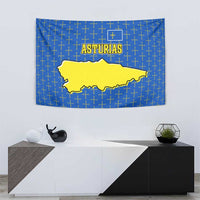 Asturias Flag Tapestry Autonomous Community of Spain - Wonder Print Shop